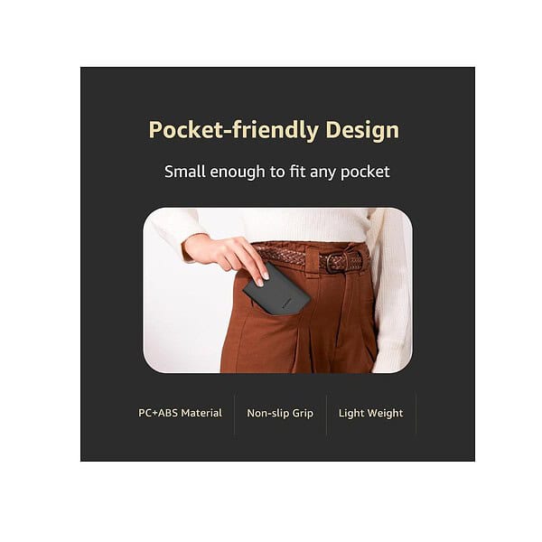 Xiaomi Pocket Power Bank pro 10000mAh 33W 2 - LXINDIA.COM