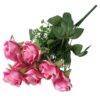 YOGO DECOR Blush Rose Artificial Flowers - LXINDIA.COM