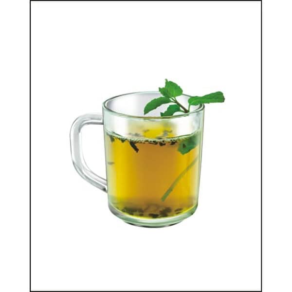 Yera Transparent Glass Mug with Handle Set of 6 A - LXINDIA.COM