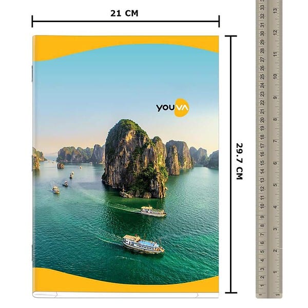 Youva Navneet Single Line 172 Pages Pack Of 6 Long Note Book B - LXINDIA.COM