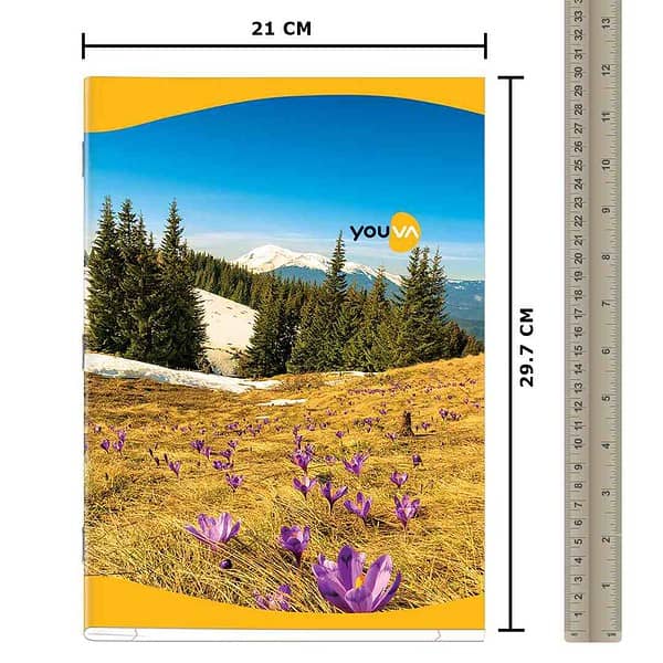 Youva Navneet Single Line 76 Pages Pack Of 12 Long Note Book B - LXINDIA.COM