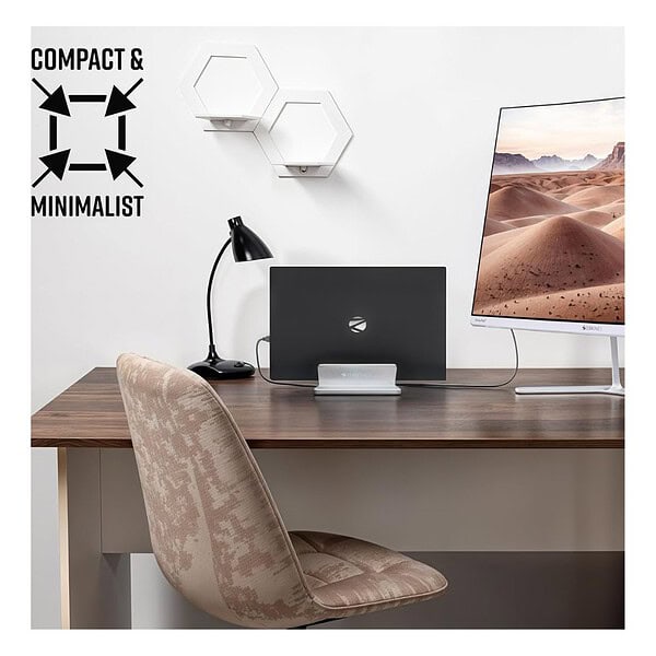 ZEBRONICS NS2000V Vertical Laptop Stand 2 - LXINDIA.COM