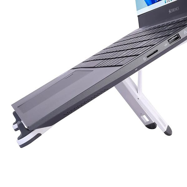 ZEBRONICS Newly launched NS1200 Laptop Stand 1 - LXINDIA.COM