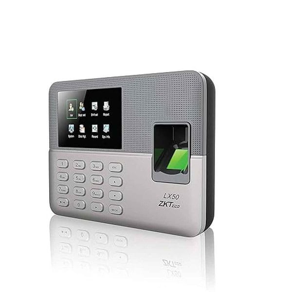 ZKTeco Biometric Attendance Recorder with Build in SSR Excel Software Silver - LXINDIA.COM