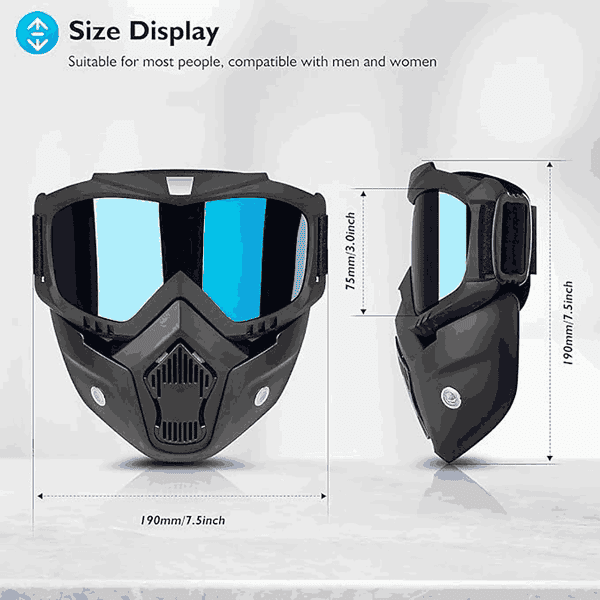 ZUMIE Motorcycle Face Mask For Full Face1 - LXINDIA.COM