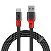 boAt Type C A750 Super Fast Charging Flat Cable Rebellious Black Pack of 2 - LXINDIA.COM