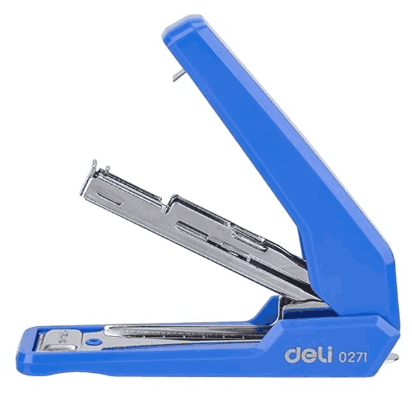 deli Pro Series Office Stapler with 1000 No 10 Staples Blue2 - LXINDIA.COM