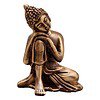 eCraftIndia Resting Buddha on Knee Metal Showpiece - LXINDIA.COM