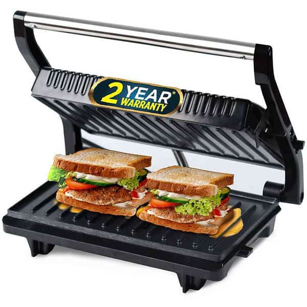 iBELL SM515 Sandwich Maker with Floating Hinges 750Watt - LXINDIA.COM