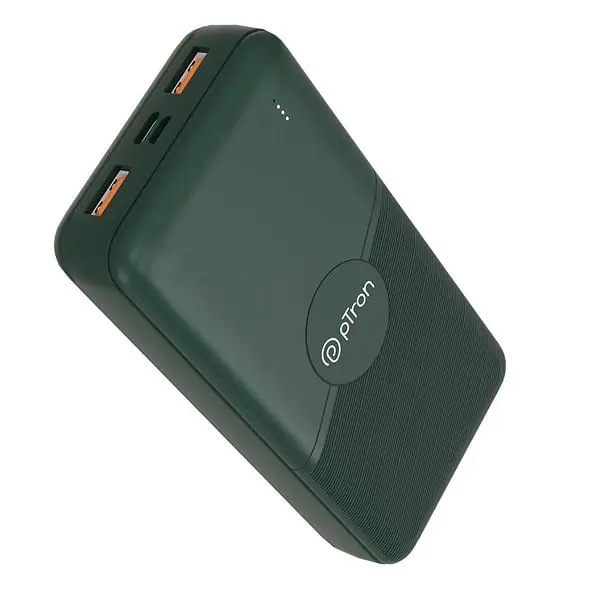 pTron Dynamo Classic 20000mAh Green - LXINDIA.COM