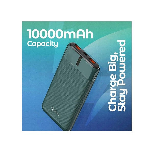 pTron Dynamo Nergy 10000mAh Green 2 - LXINDIA.COM