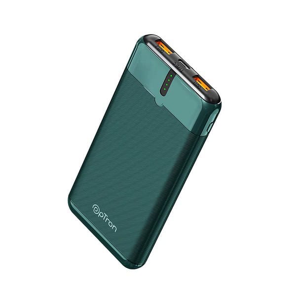 pTron Dynamo Nergy 10000mAh Green - LXINDIA.COM