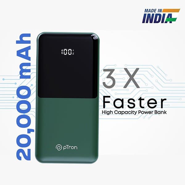 pTron Dynamo Power 20000mAh 1 - LXINDIA.COM