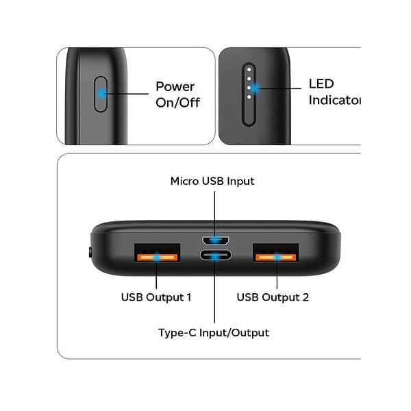 pTron Newly Launched Dynamo 10000mAh 3 - LXINDIA.COM