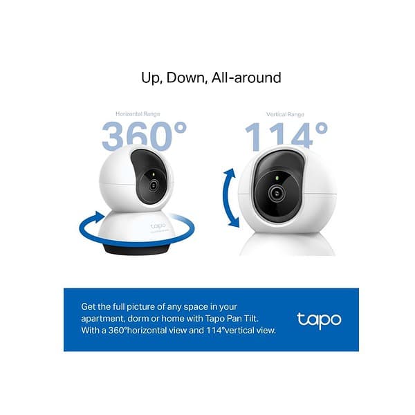 tp link Tapo C220 Pan or Tilt AI Home Security Wi Fi Camera 3 - LXINDIA.COM