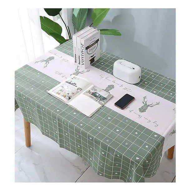 wolpin 4 Seater Dining Table Cover Center Table Cover 5 - LXINDIA.COM