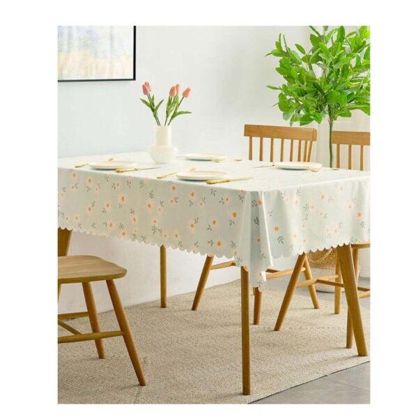 wolpin Polyvinyl Chloride Pvc Dining Rectangular Table Cover 2 1 - LXINDIA.COM